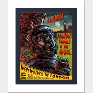 Werewolves In London Posters and Art